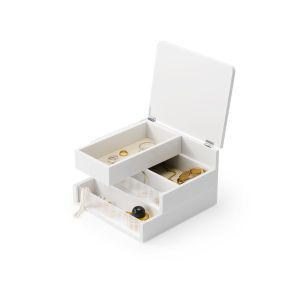 UMBRA MALIBU STORAGE BOX WHITE