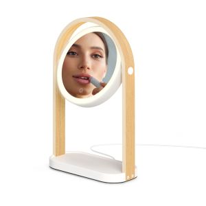 UMBRA BELLWOOD VANITY MIRROR  WHT/NAT
