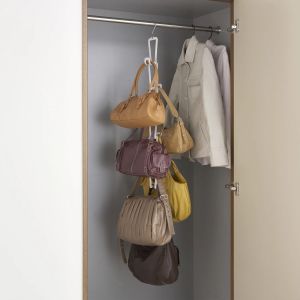 YAMAZAKI Chain Joint Закачалка за чанти, бял