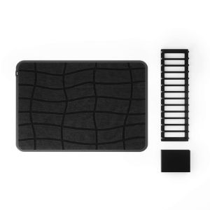 UMBRA UDRY ULTRA DRYING RACK W  MAT BLACK