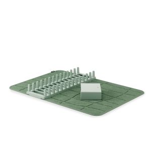 UMBRA UDRY ULTRA DRYING RACK W  MAT SPRUCE