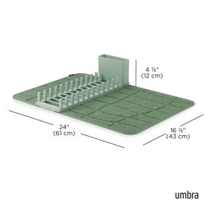 UMBRA UDRY ULTRA DRYING RACK W  MAT SPRUCE
