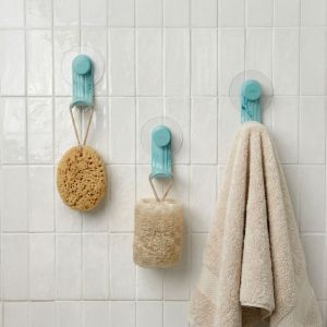 UMBRA NAMI ADHESIVE HOOK SET 3 OCN BLU