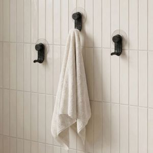UMBRA NAMI ADHESIVE HOOK SET 3 OCBLK