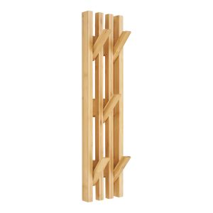 House Nordic Ember Coat Rack, bamboo, natural, 14x60 cm