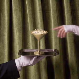 UMBRA TINI RING HOLDER BRASS