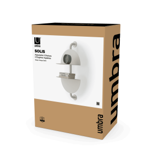 UMBRA SOLIS ADJUSTABLE 2 SHELF SAND