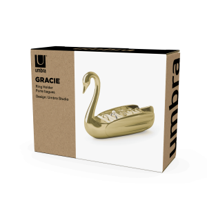 UMBRA GRACIE RING HOLDER BRASS