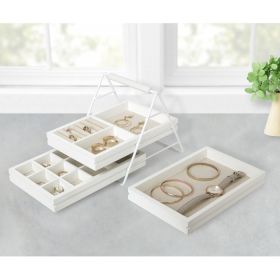UMBRA TERRACE JEWELRY TRAY WHITE