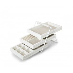 UMBRA TERRACE JEWELRY TRAY WHITE