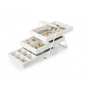 UMBRA TERRACE JEWELRY TRAY WHITE
