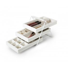 UMBRA TERRACE JEWELRY TRAY WHITE