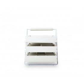 UMBRA TERRACE JEWELRY TRAY WHITE