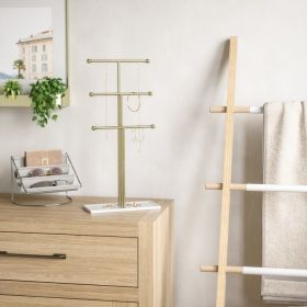 UMBRA TRIGEM JWL STAND WHT/BRASS