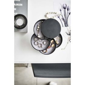 YAMAZAKI Tower 4-Tiered Accessory Tray BK