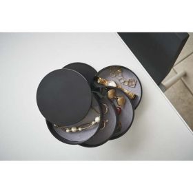YAMAZAKI Tower 4-Tiered Accessory Tray BK