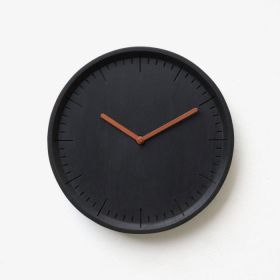PANA Meter Стенен часовник Round черен, мед