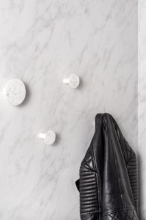 PT Hook set Marble look White