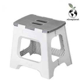 VIGAR COMPACT ZEROLINE Сгъваемо столче, стъпало 32см, сив